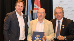 Pedro Tarak en el Rotray Club de Buenos Aires