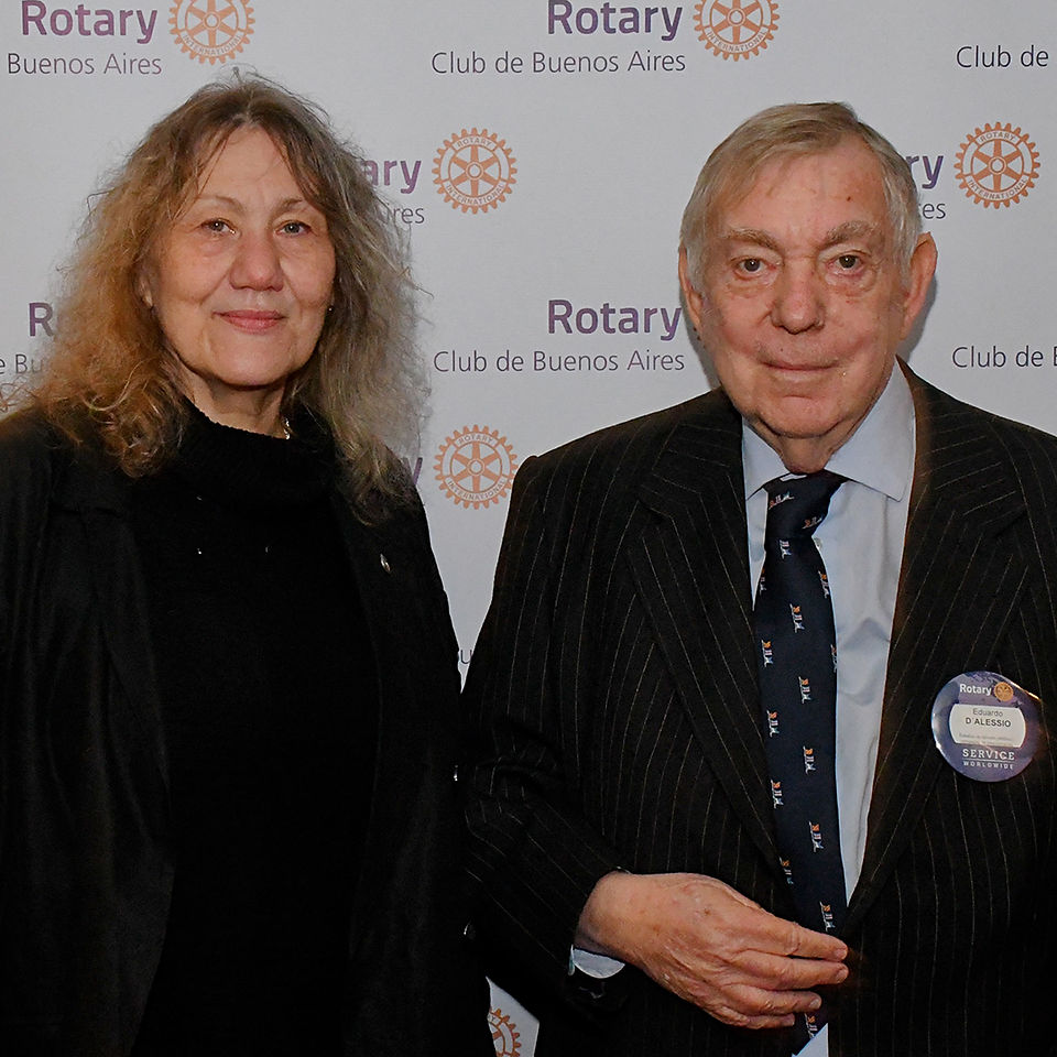 Guillermo Francos en Rotary Club de Buenos Aires