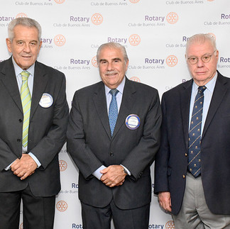 Julián de Diego en el Rotary Club de Buenos Aires