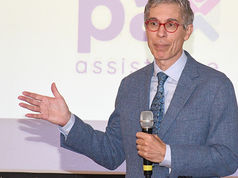 Agustín Etchebarne en el Rotary Club de Buenos Aires