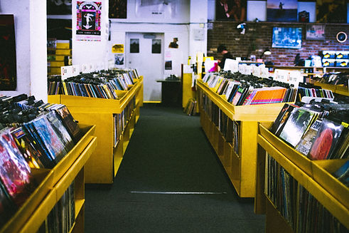 Loja de discos de vinil
