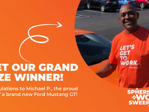 Spherion Works Sweepstakes Awards New Ford Mustang GT to Celebrate National Staffing Employee Week