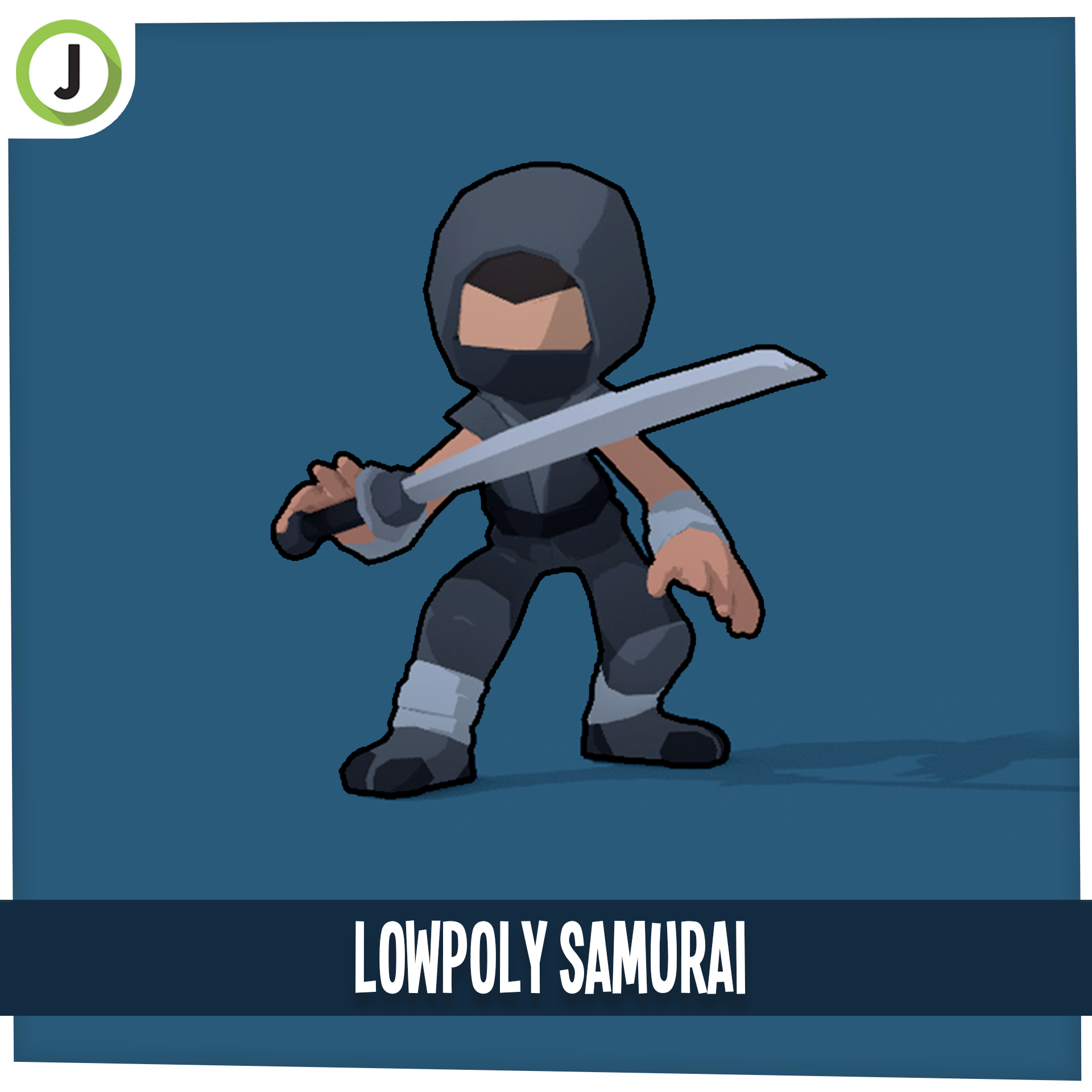 Lowpoly Samurai