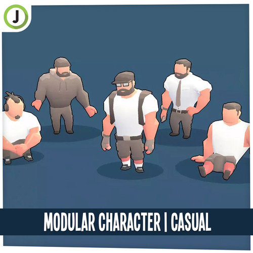 Modular Character | Casual | Joao Baltieri | 3D