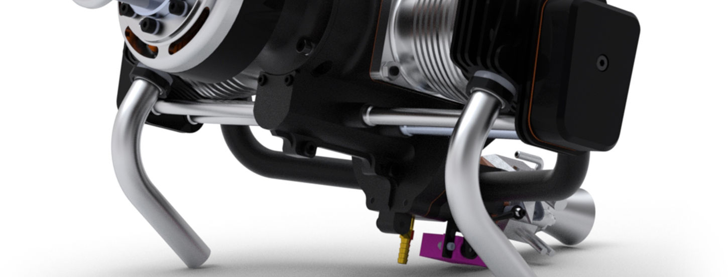 UAV propulsion system 
carburetor & startgenerator