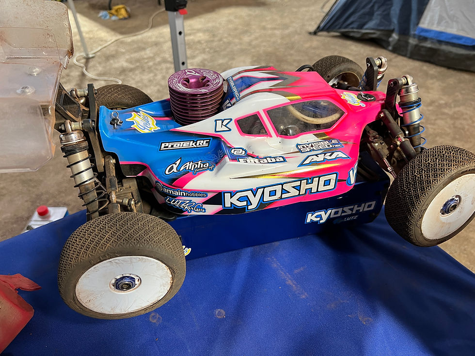 Ryan Lutz Kyosho MP10 TKI3 with Texan Wing
