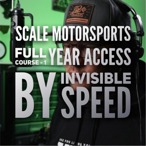 Scale Motorsports Full Course 1 Year Access, By Invisible Speed