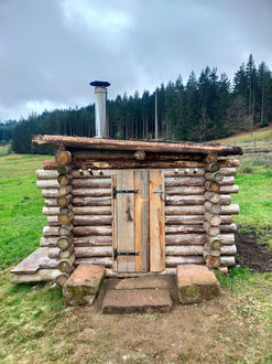 Sauna dans les Vosges, nature, bois
