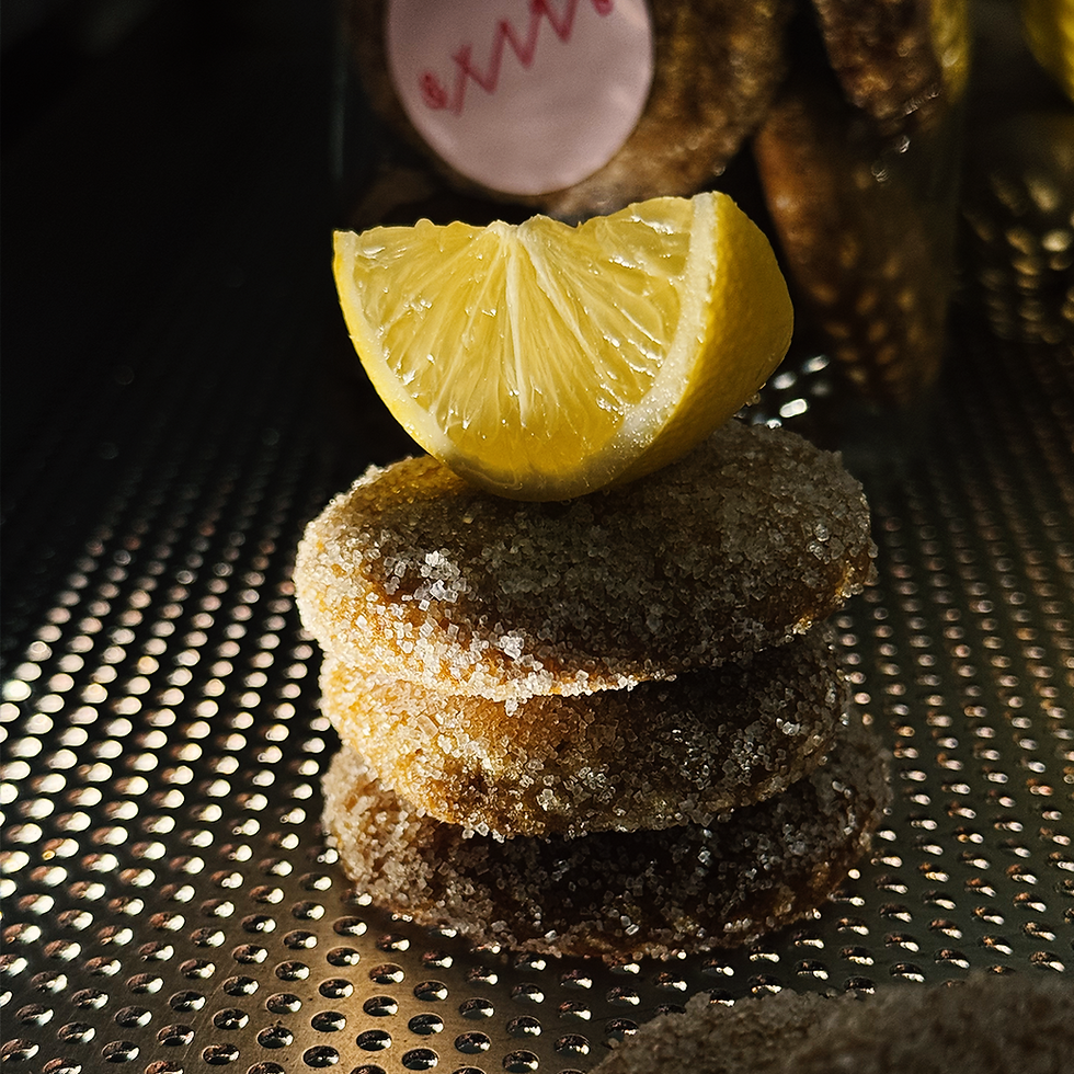 Коледни бисквити &лимон и джинджифил