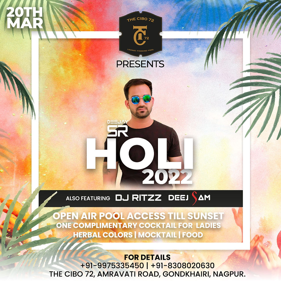 The Cibo 72 - Holi 2022 In-House Party