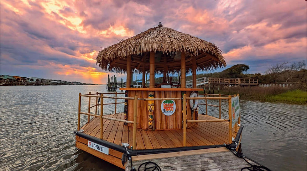 Private Downtown Wilmington River Cruise (Tiki Bar Cruises)