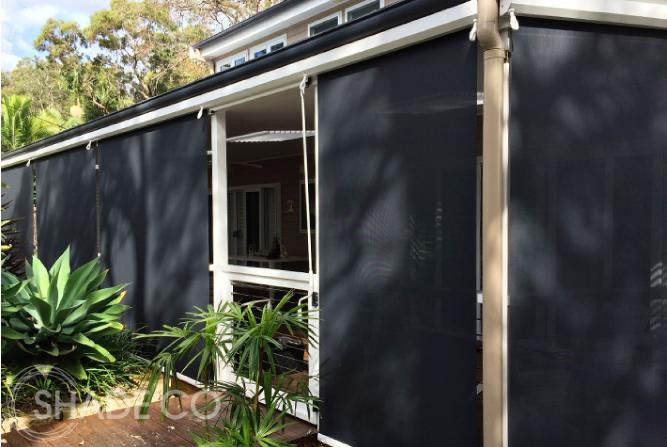 cafe blind external blind verandah blind