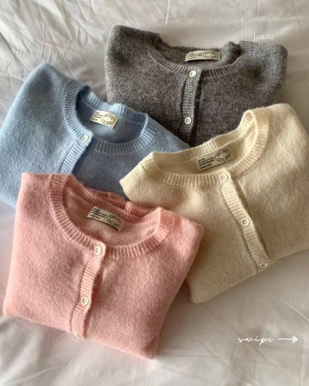 Buttery Soft Crewneck Cardigan