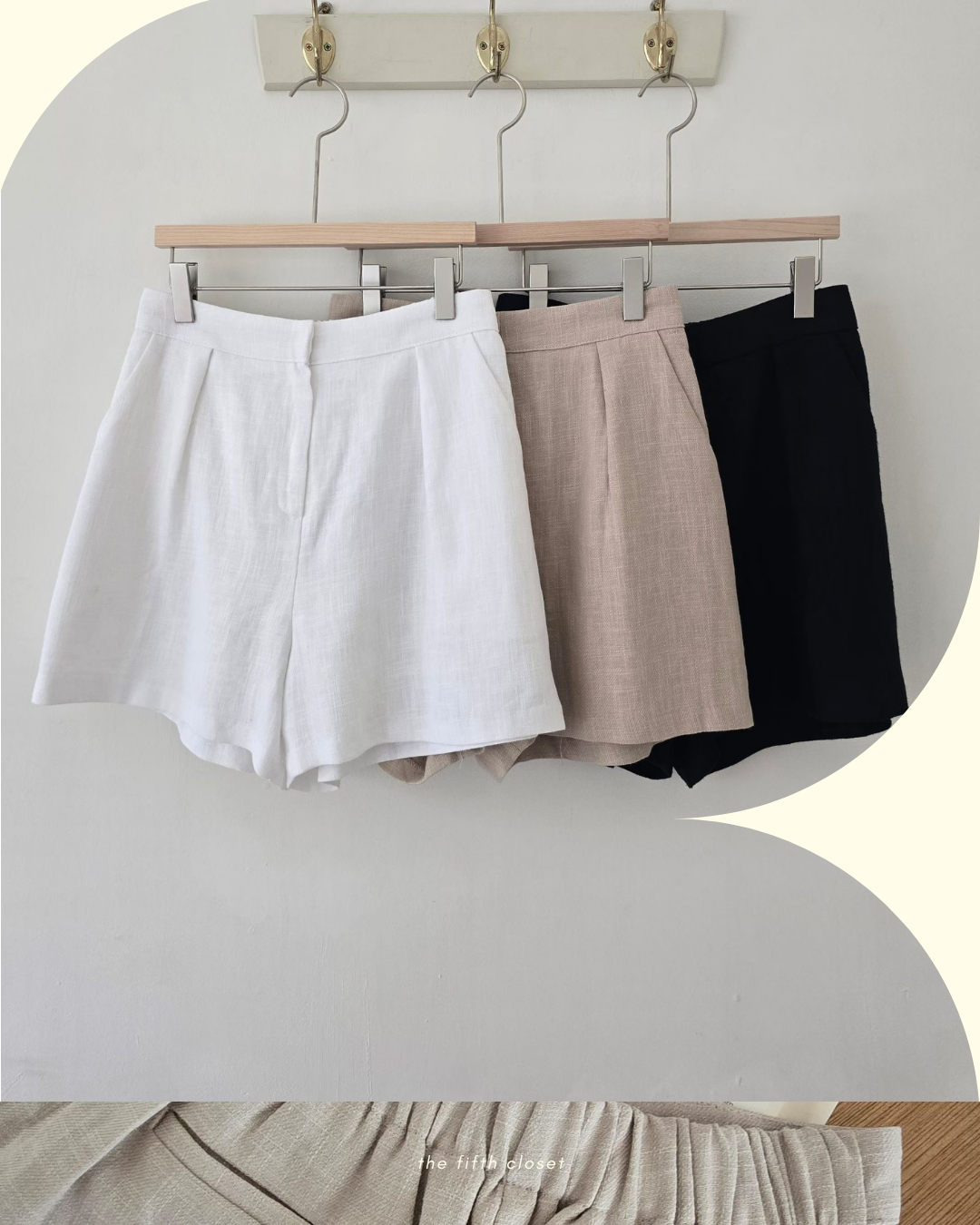 Easy Fit Linen Shorts
