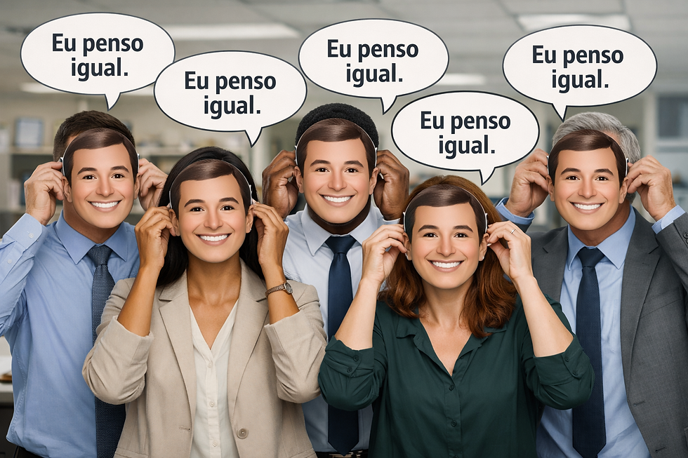 O preço invisível de ser diferente em empresas “diversas”