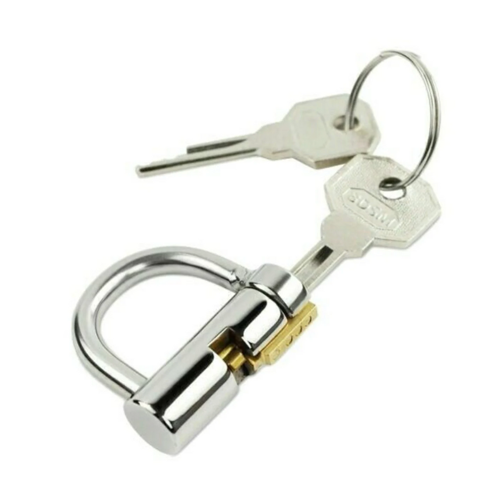 Miniaturbild: 5mm Prince Albert PA piercing Lock Padlock with keys