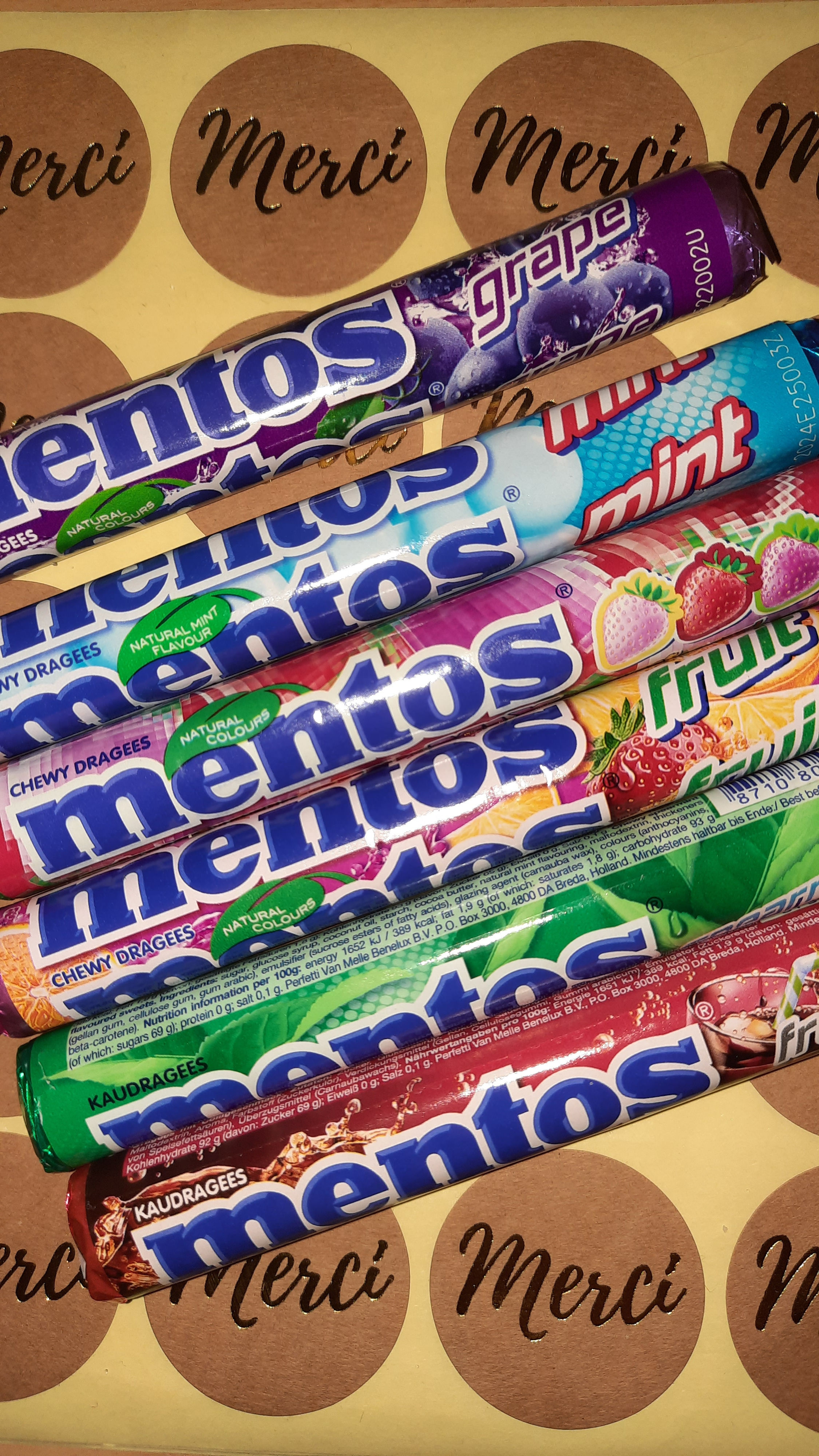 Mentos 1 rouleau