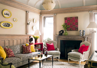 Jonathan Berger Interior Design, Brooklyn Townhouse featured in House BeautifulJonathan Berger Interior Design, Brooklyn Townhouse featured in House Beautiful