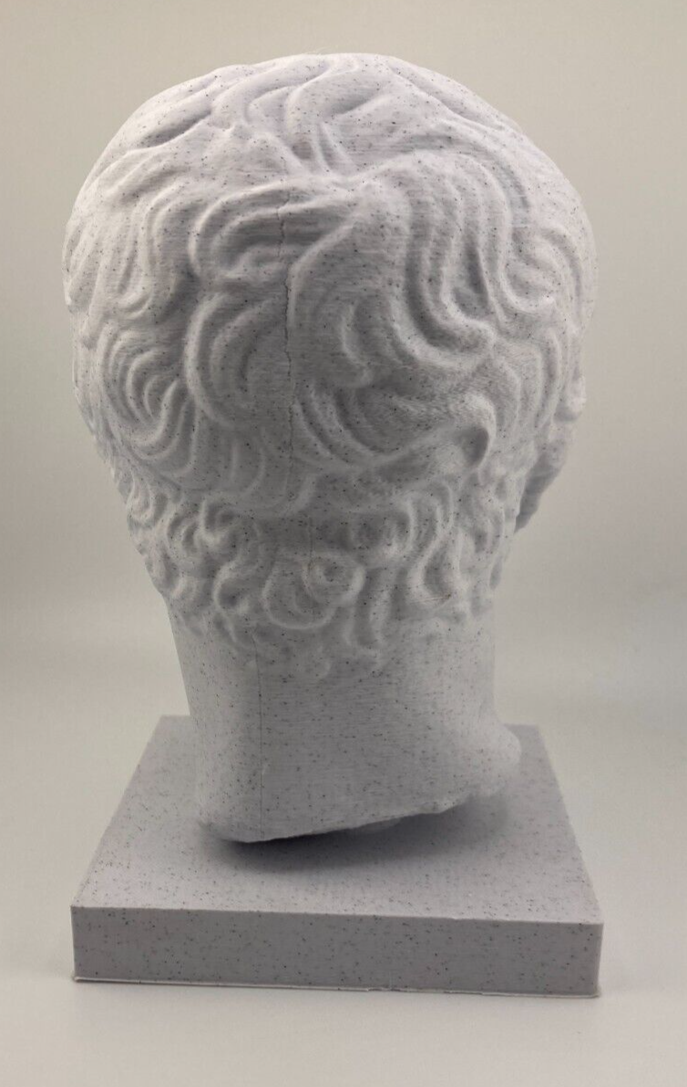 Thumbnail: Greek sculpture head of an Athlete 7.3 inch/185 mm