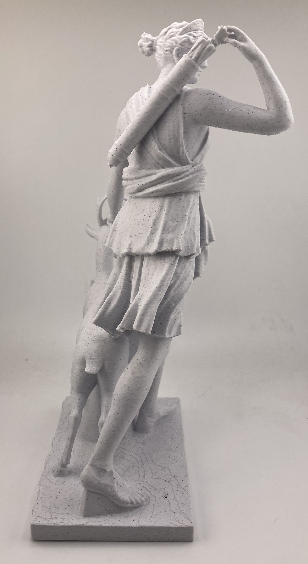 Thumbnail: Greek sculpture Diana of Versailles 9.8 inch/250 mm