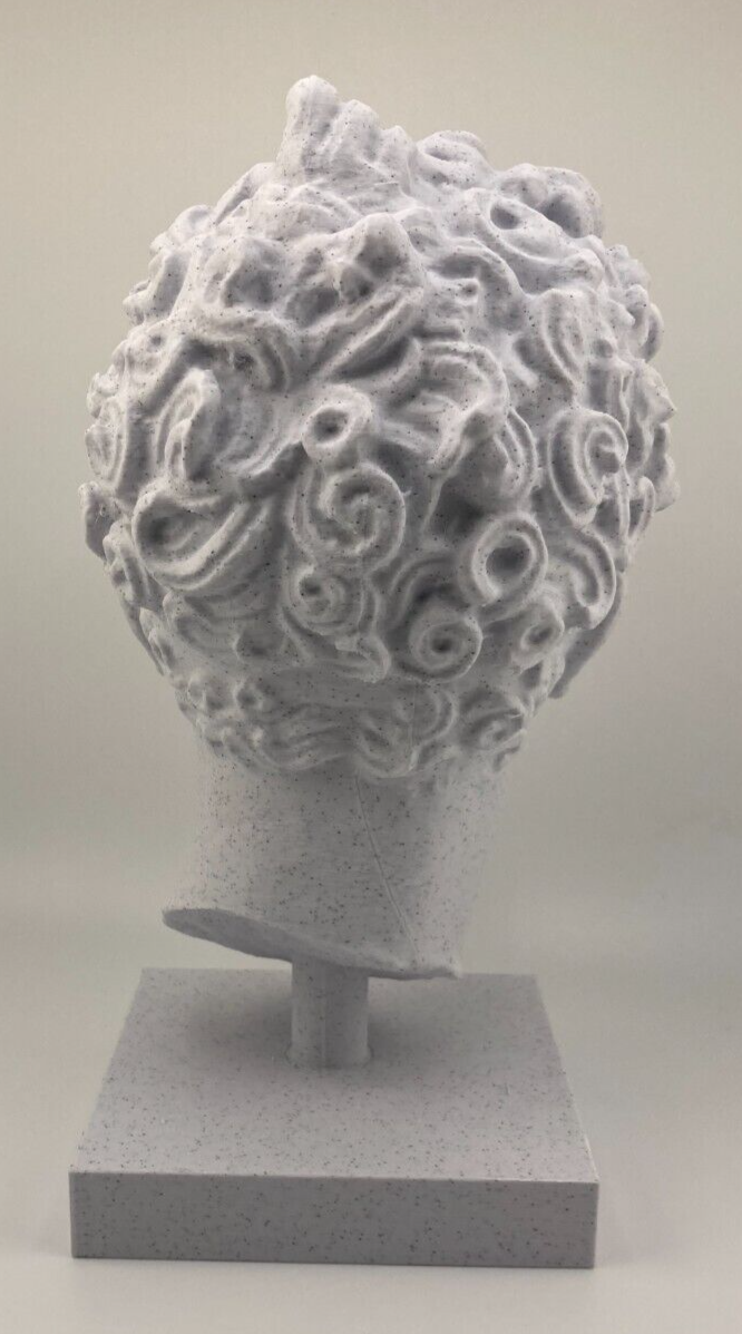 Thumbnail: Greek sculpture head of an Athlete 7.3 inch/185 mm