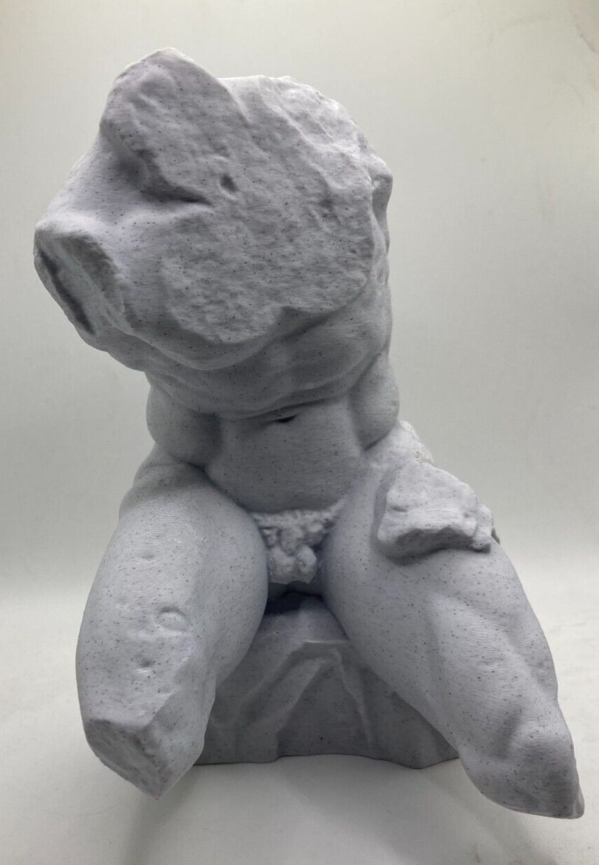 Thumbnail: Greek sculpture Belvedere Torso 7.9 inch/200 mm