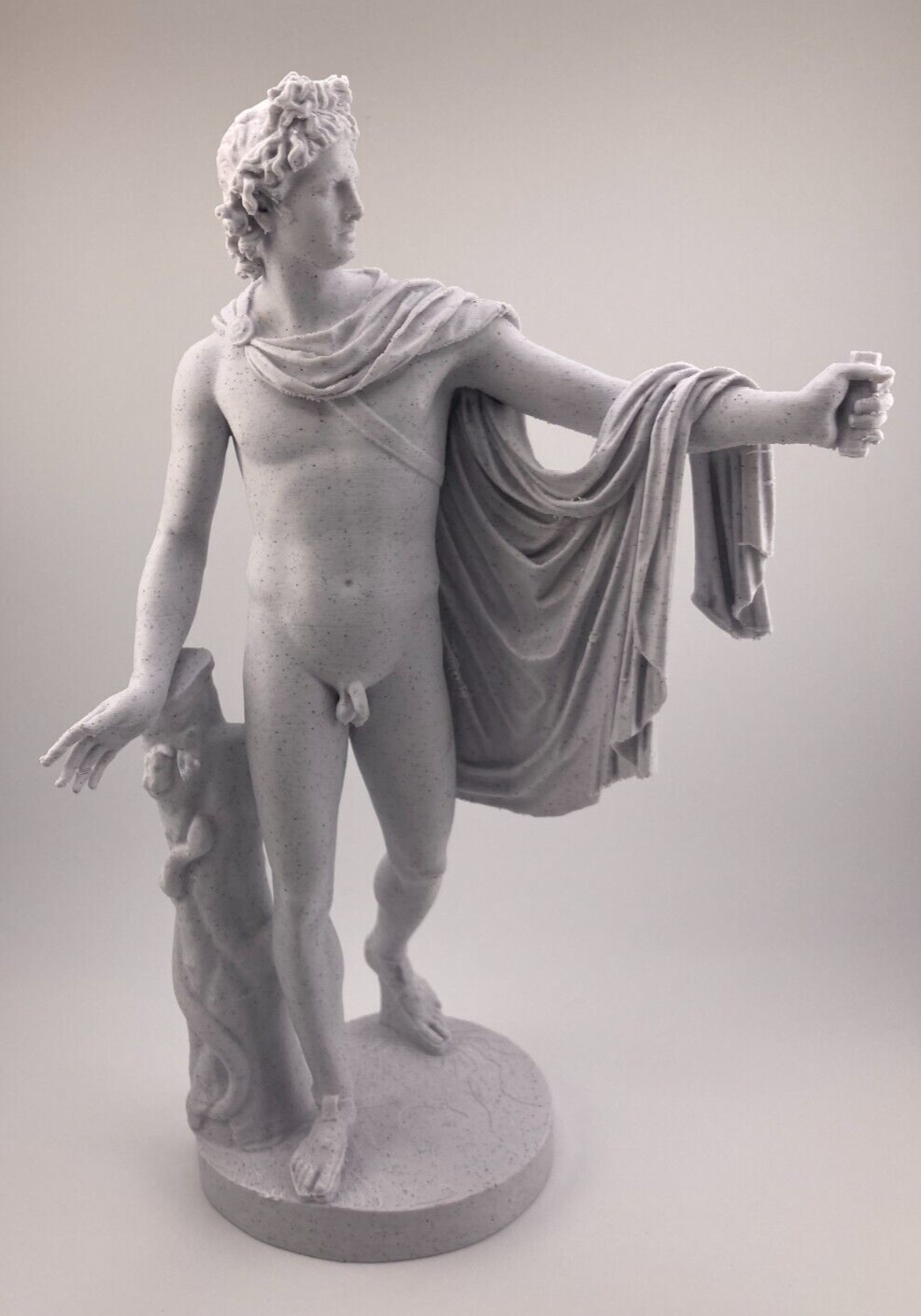 Greek sculpture Apollo Belvedere 9.8 inch/250 mm