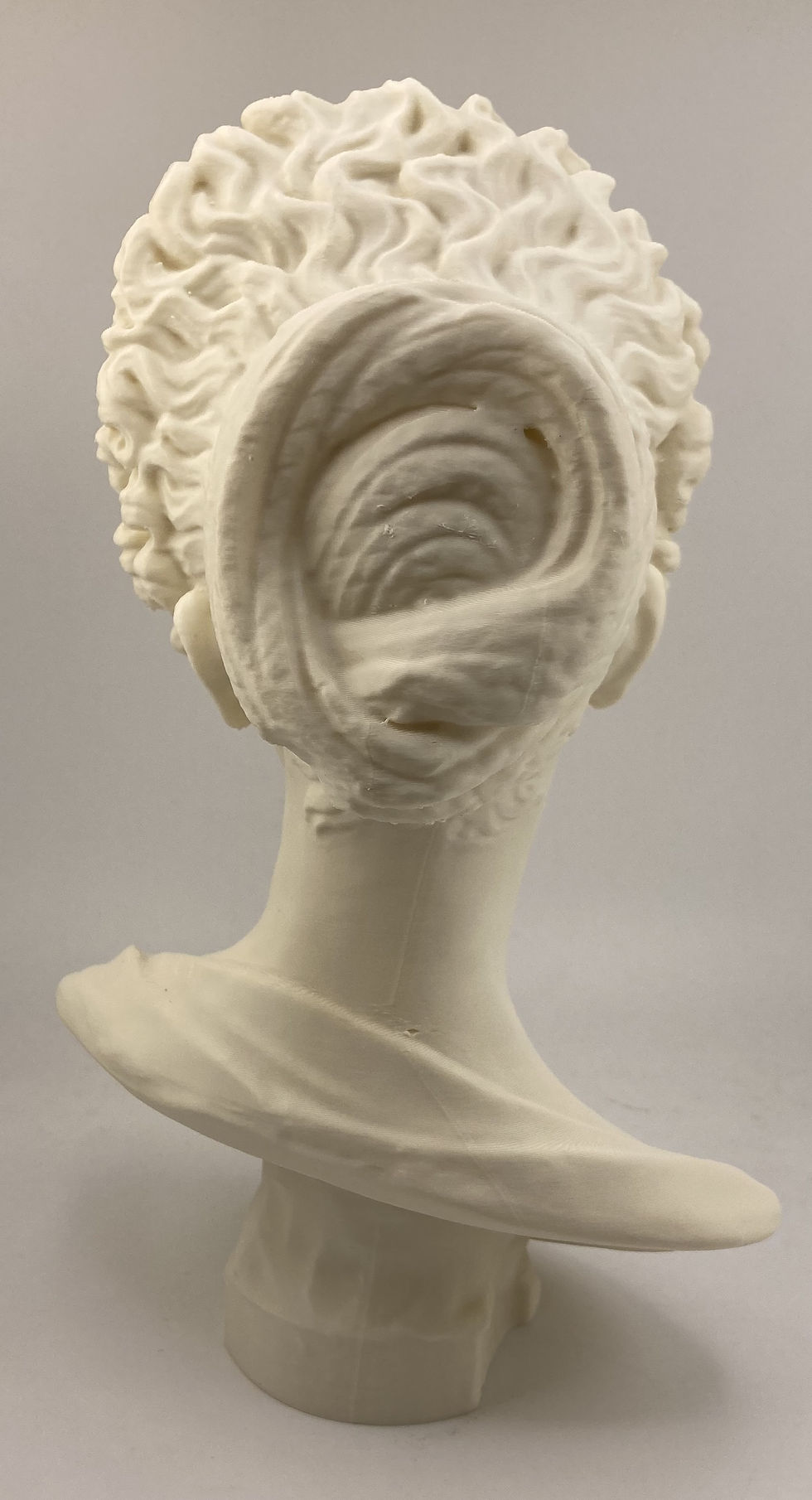 Thumbnail: Roman sculpture bust of a Flavian woman "The Fonseca" 7.9 inch/200 mm