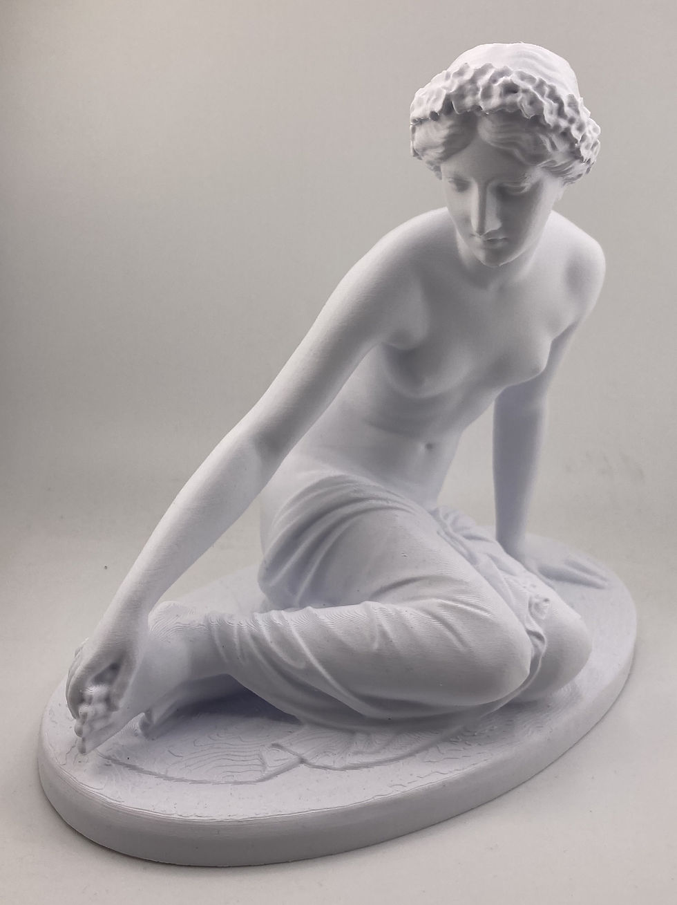 Thumbnail: Francois-Joseph Bosio classical sculpture The Nymph Salmacis 7.9 inch/200 mm