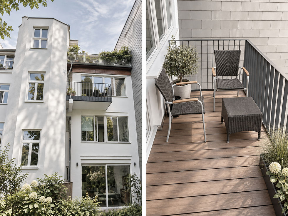 Balkonzubau in Wien 18.