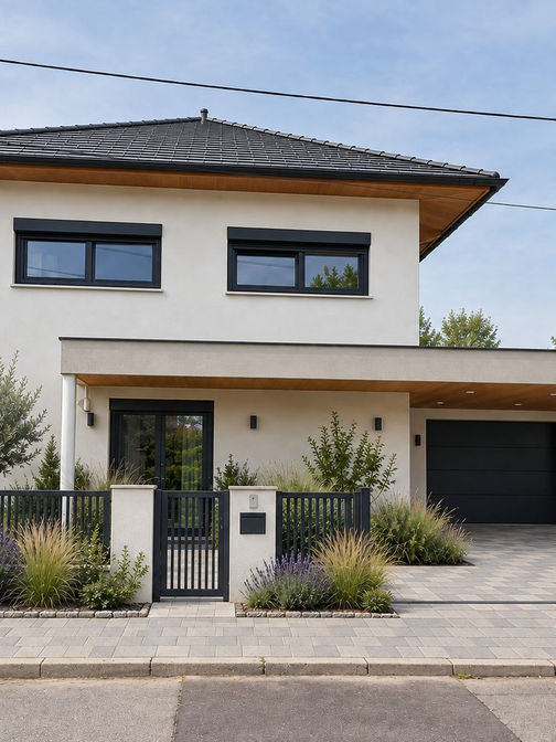 Neubau eines Hauses in Wien 21.