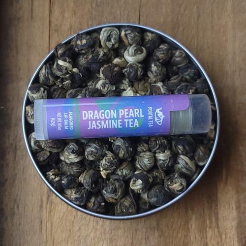 Tea Scented Lip Balm - Dragon Pearl Jasmine 3pk - View 2