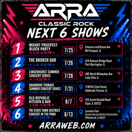 New 2026 Summer Dates Announced...