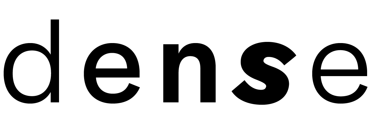 Dense magazine logo