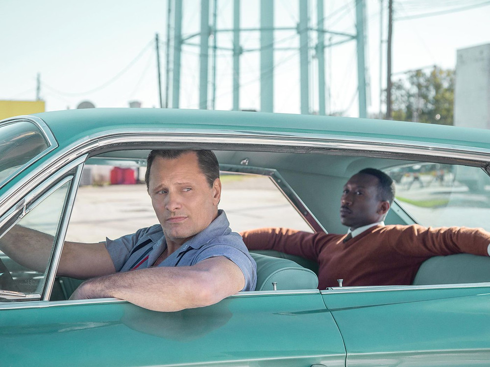 Viggo Mortensen and Mahershala Ali in Green Book. Patti Perret / Universal Studios