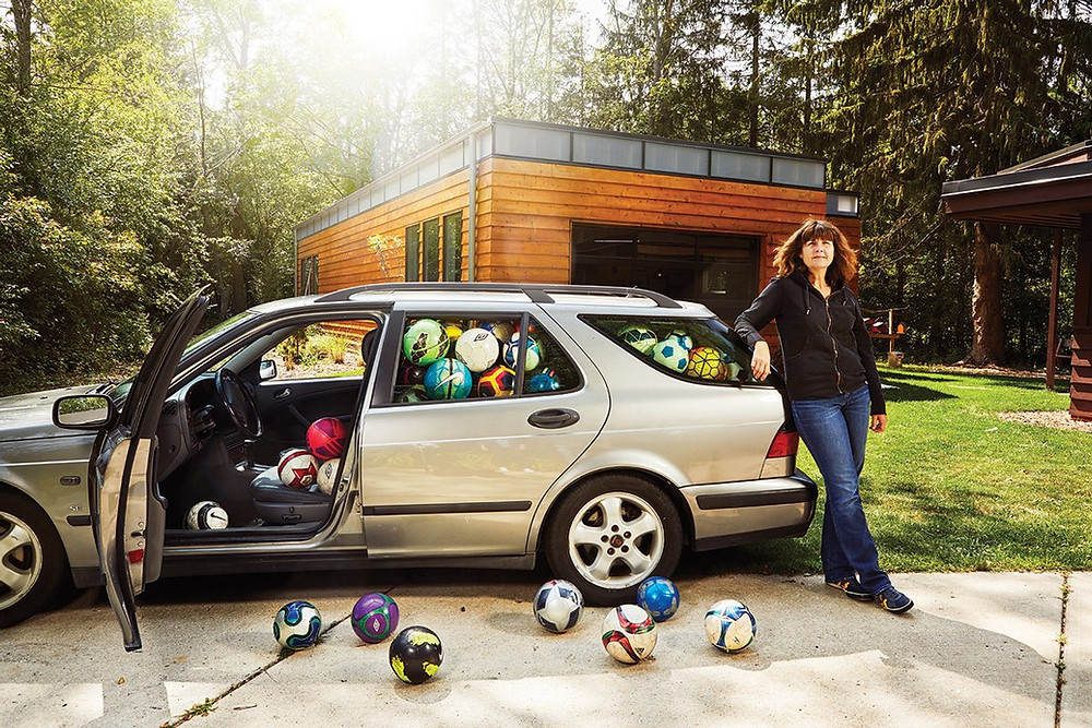 Artist Michelle Grabner. Photo by Adam Ryan Morris for the Milwaukee Magazine.