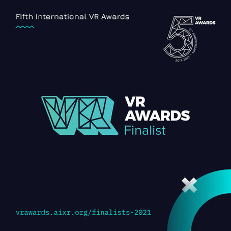 PR – Stipple, finalist for the VR Awards 2021