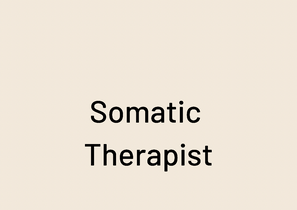 Somatic Therapy