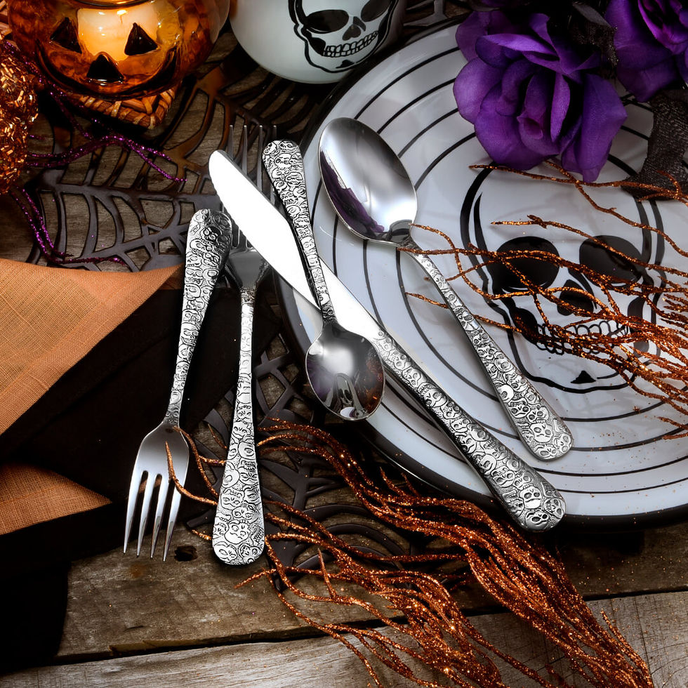Flatware on Tabletop