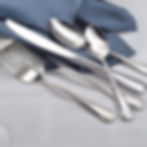 Flatware on tabletop