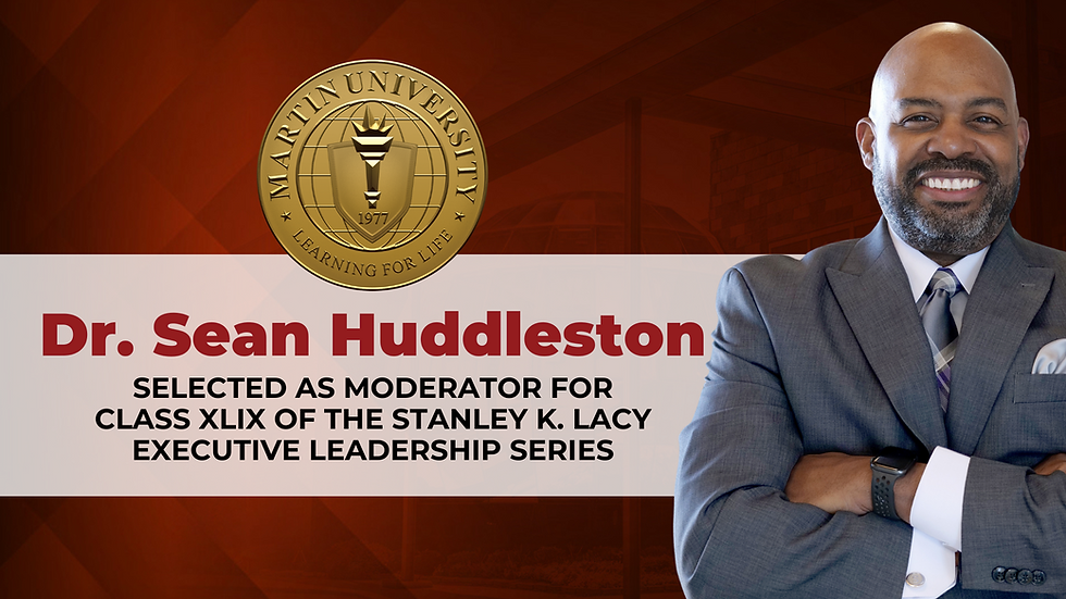 Dr. Sean L. Huddleston Selected as Moderator for SKL Class XLIX