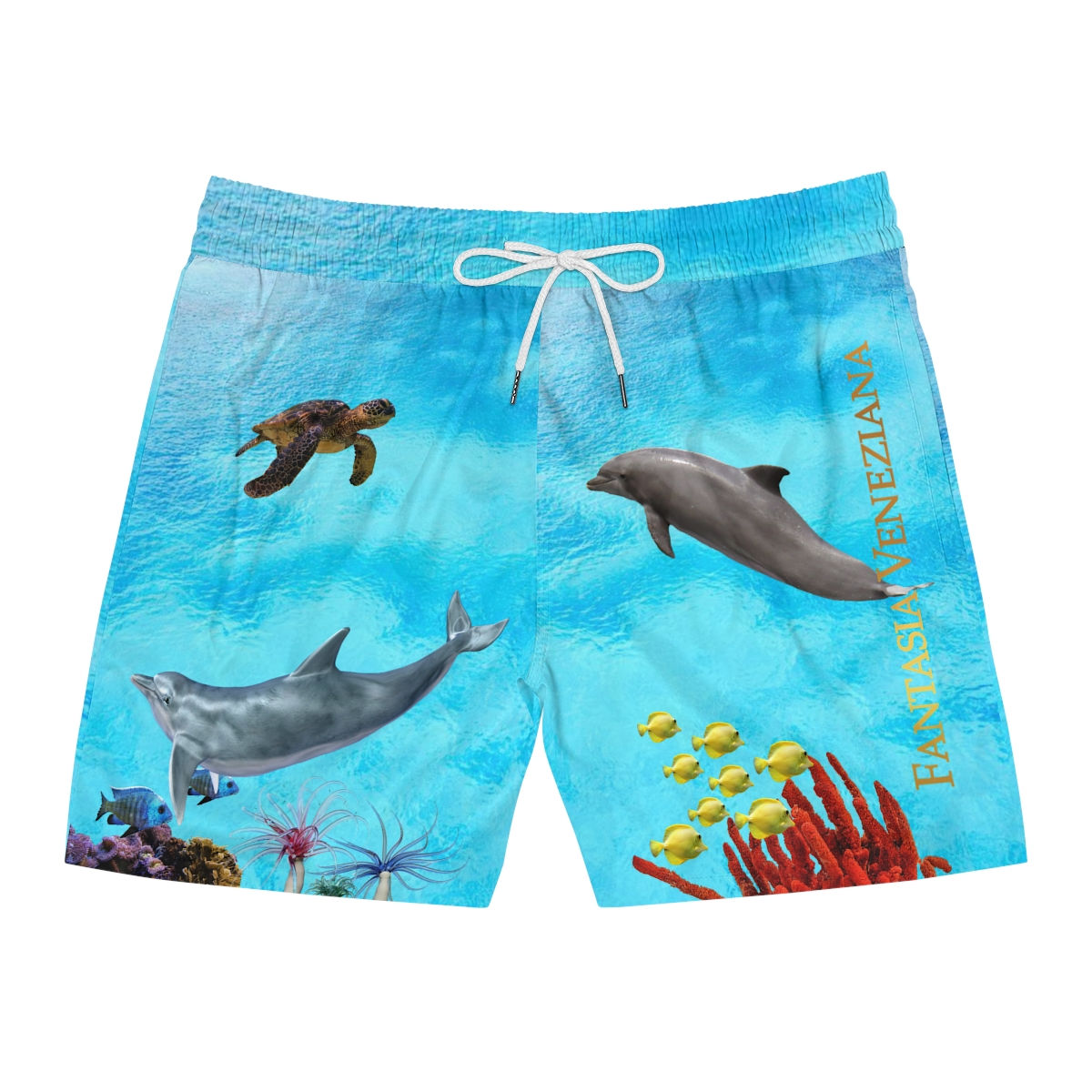 PRE-ORDER Men's Mid-Length Swim Shorts