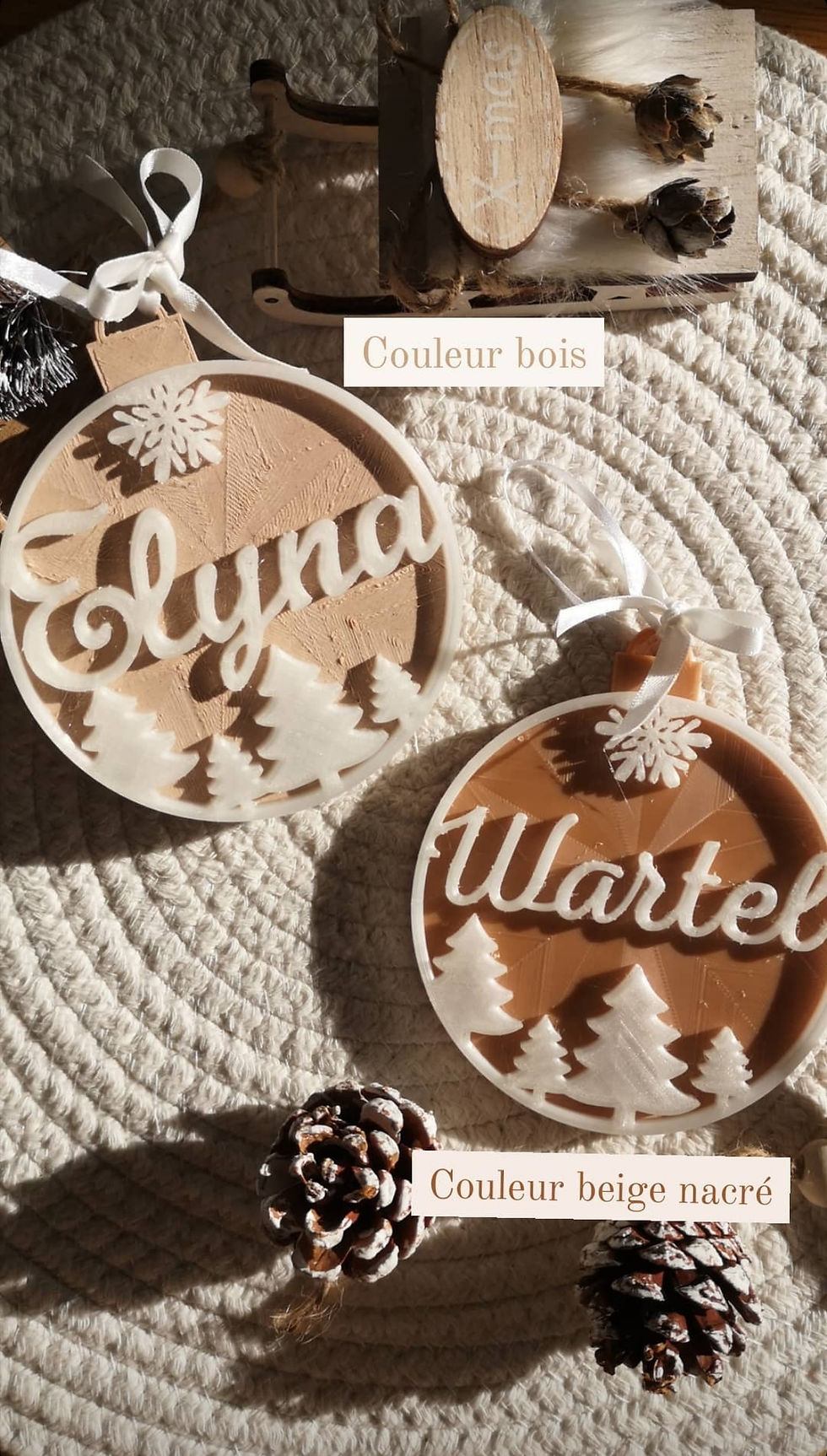 Miniature : Boule de Noël Nounou