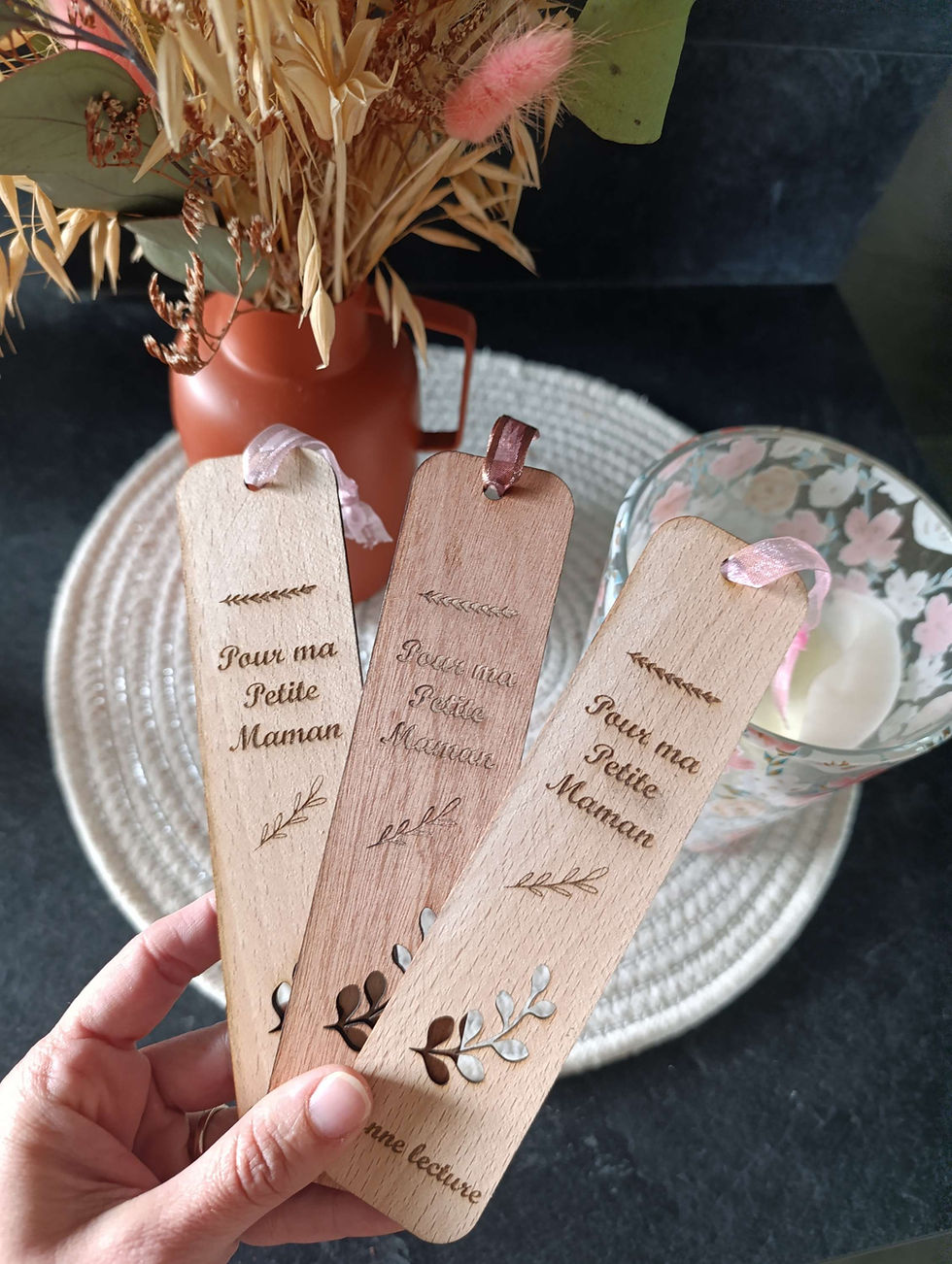 Miniature : Marque-pages en bois