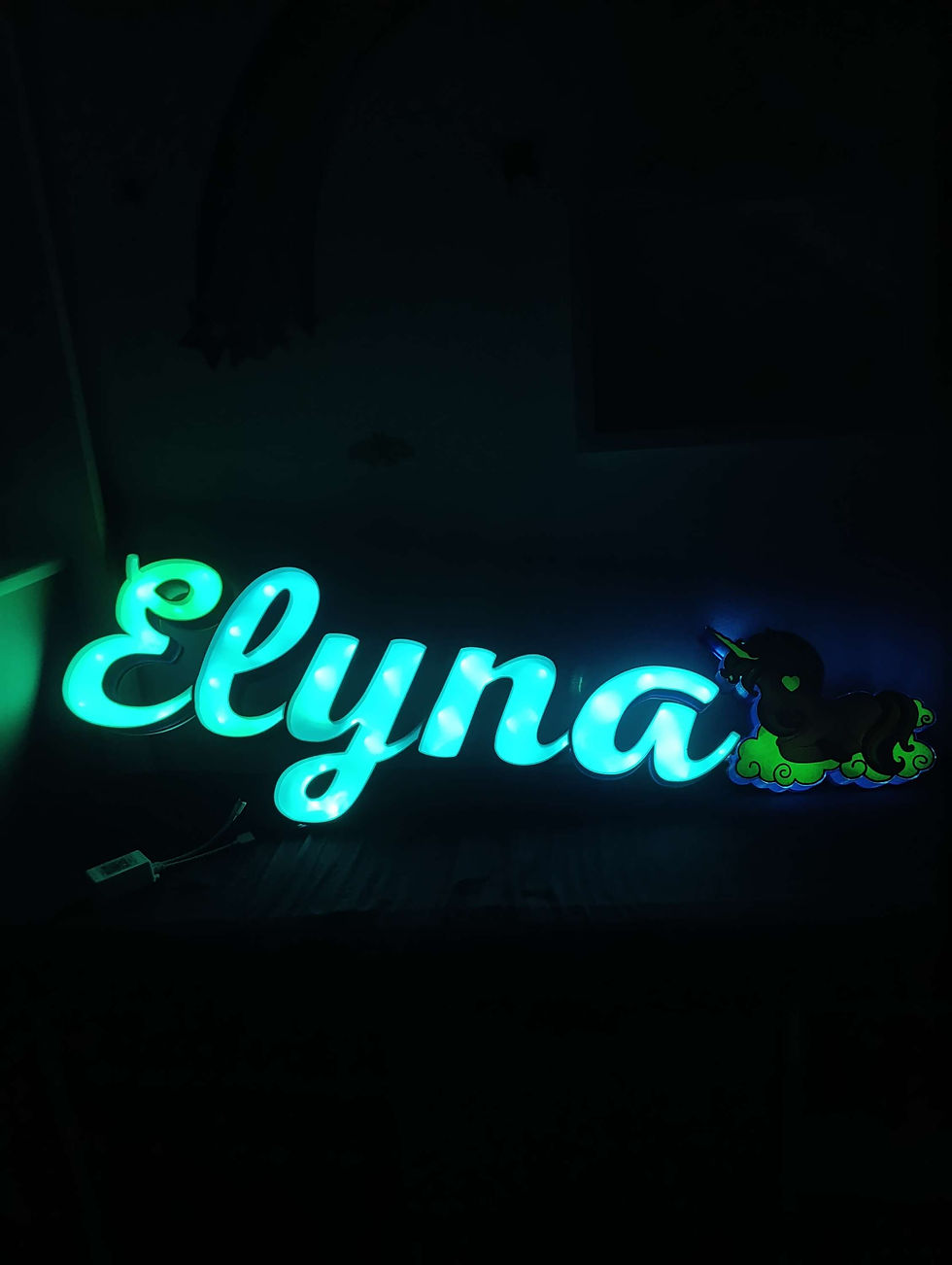 Miniature : Prénom lumineux - Modèle Maxi