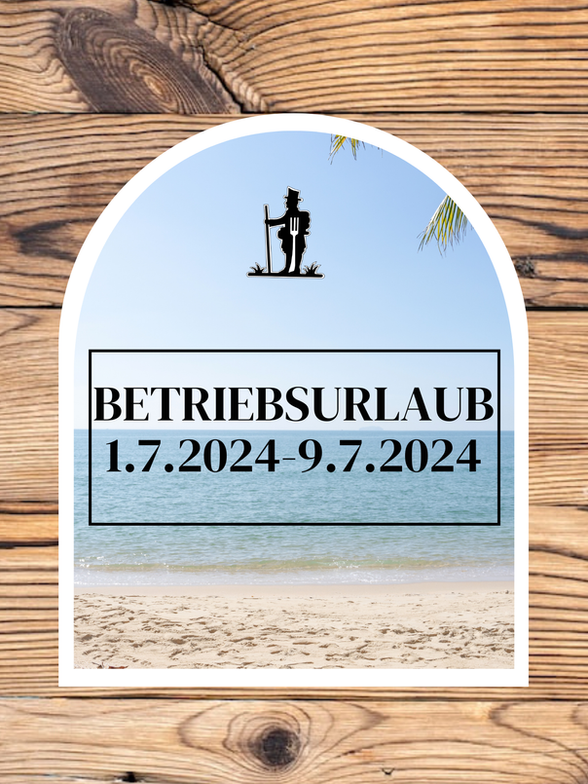 Am 10.7.2024 sind wir wieder für Sie da.😎🐬🫧