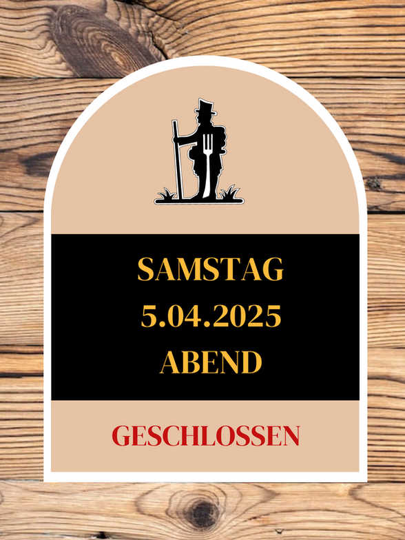Mittags sind wir natürlich für Sie da!