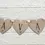 Thumbnail: Personalised Wooden Heart Bunting, Personalised Childrens Bunting