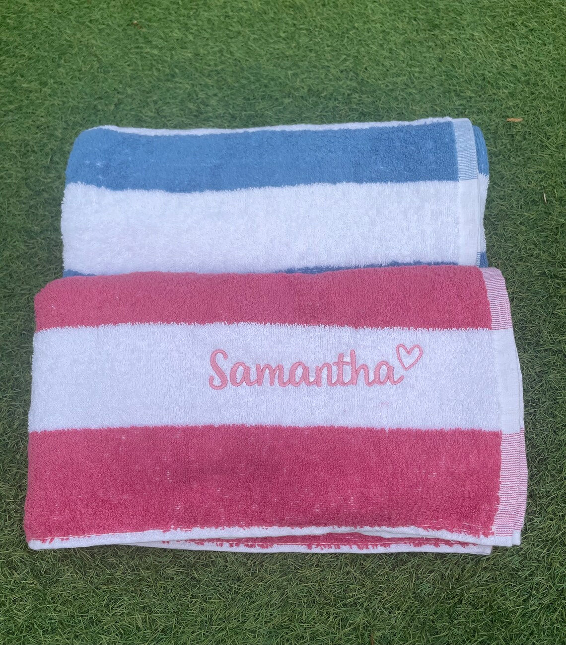 Personalised Beach Towel - Embroidered