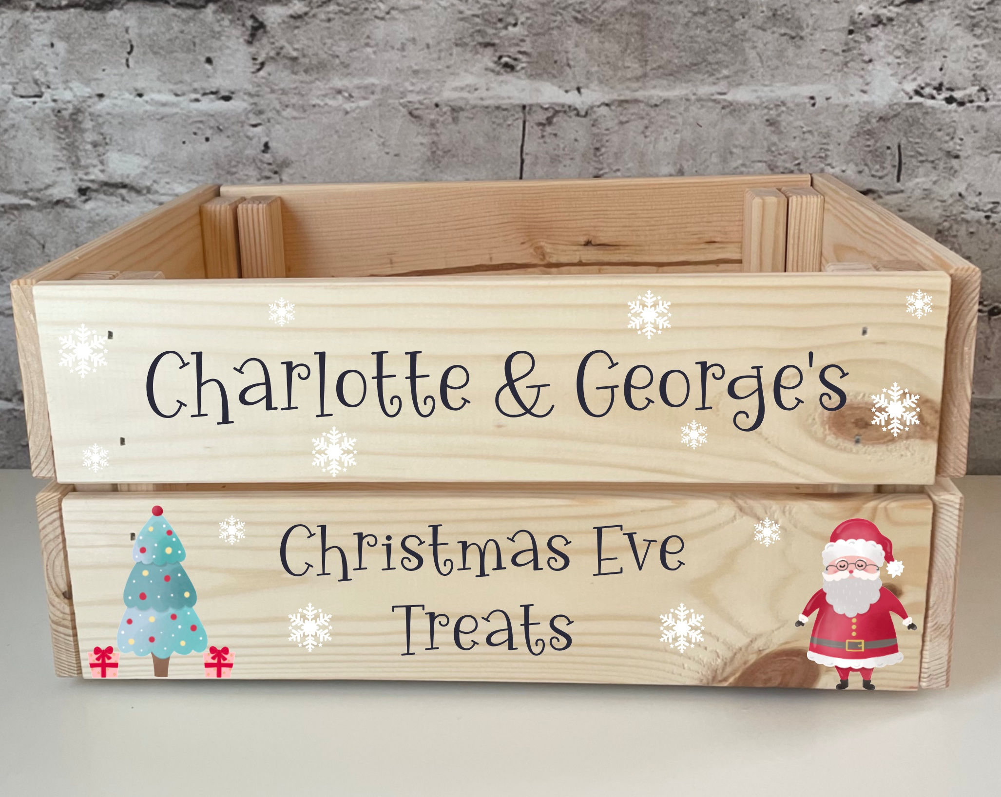 Personalised Christmas Eve Crate